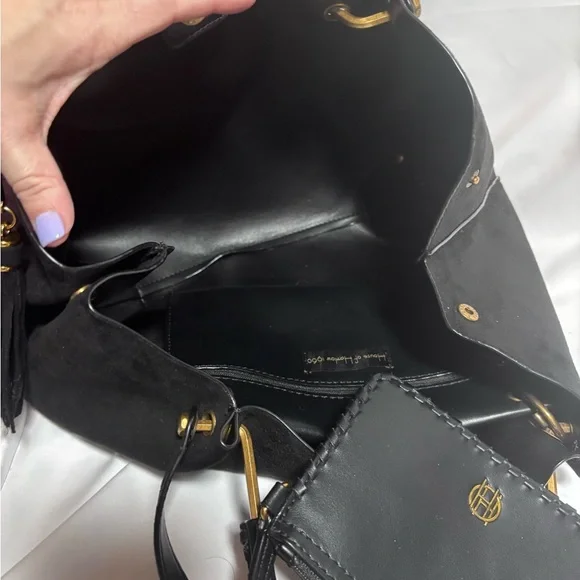 House of Harlow Viral Suede bag - Picture 6 of 7